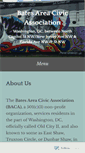 Mobile Screenshot of batesareacivicassociation.org